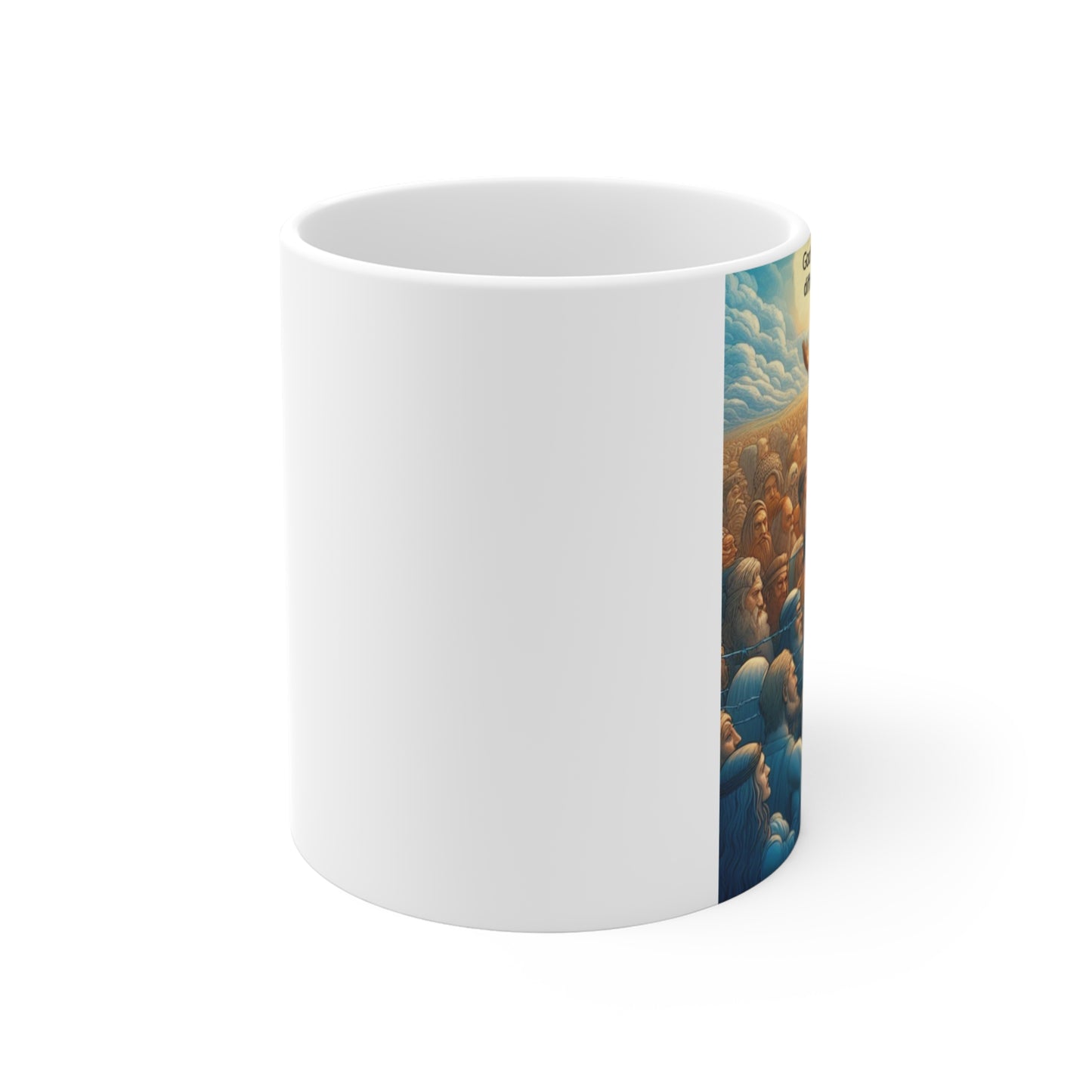 God's Border Mug 11oz