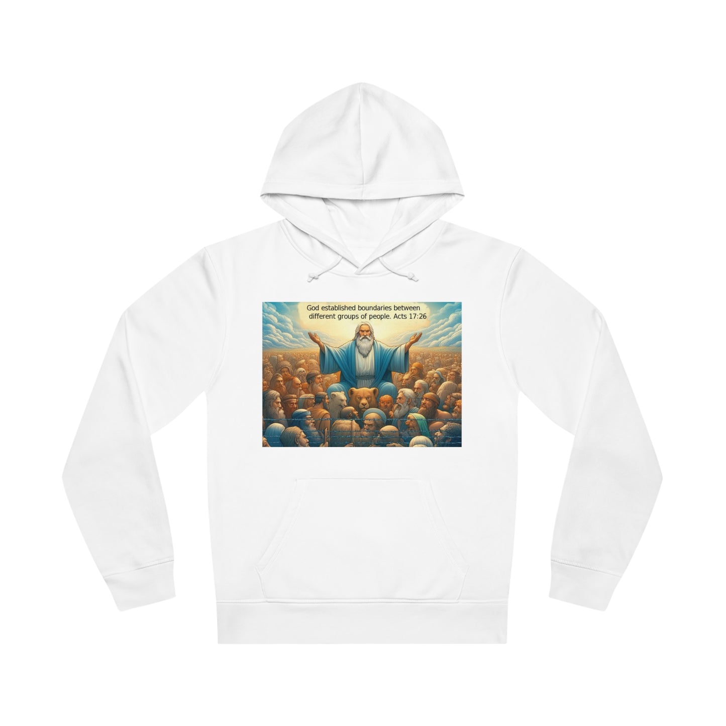 God's Border Unisex Drummer Hoodie