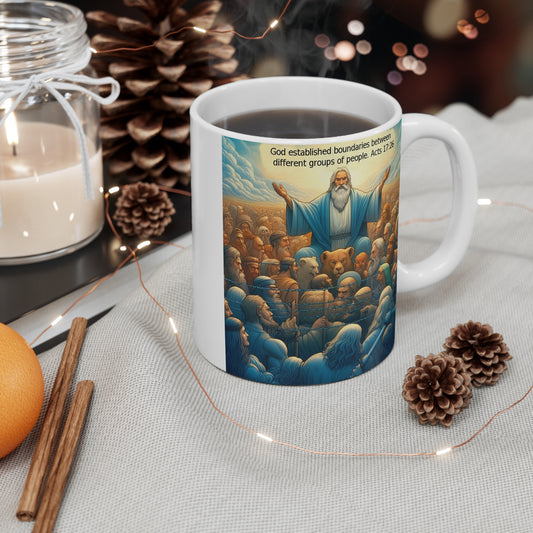 God's Border Mug 11oz