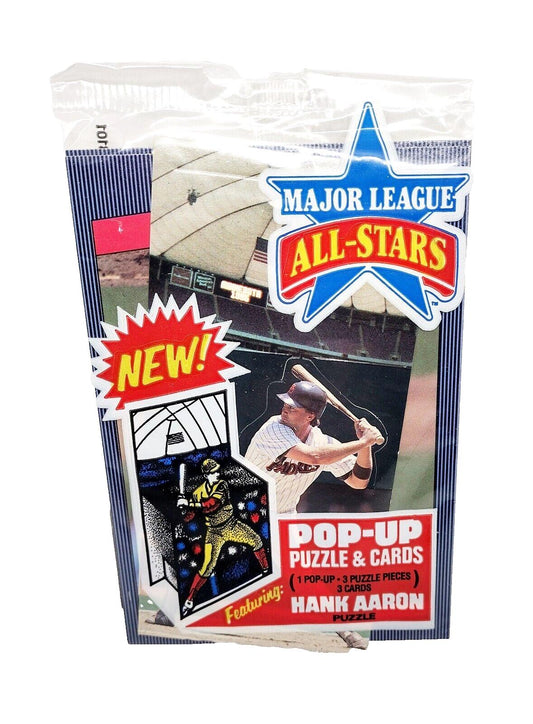 Donruss 1985 Major League Baseball All-Stars Pop-Up Puzzle & Trading Cards