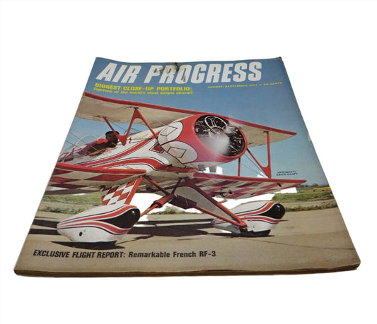 Air Progress Magazine August/Sept.1964 Worlds Most Unique Aircraft Issue
