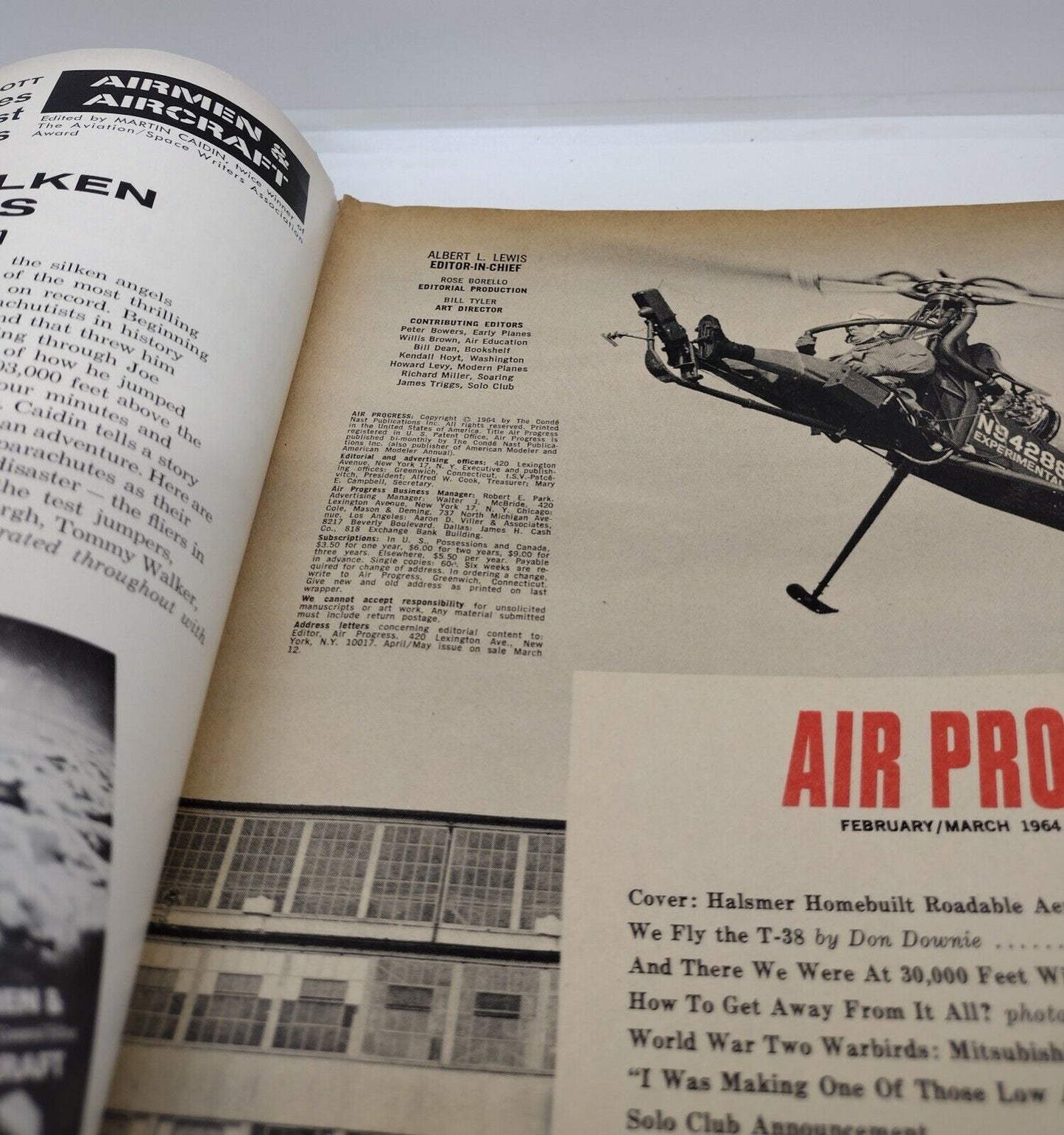 Air Progress Magazine Feb./March 1964 Norair's Supersonic T-38 Issue