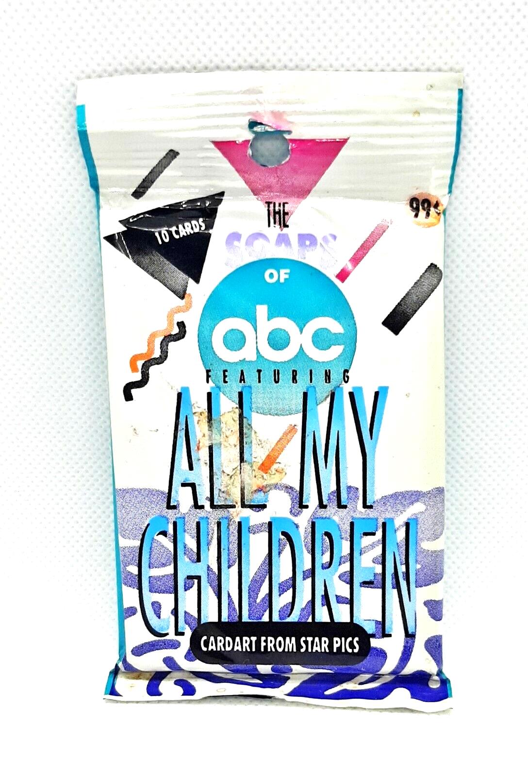 ABC All My Children Soap Opera 1991 Trading Card Pack