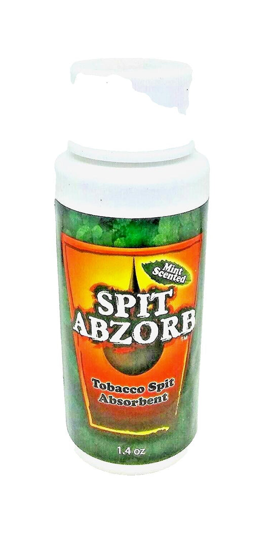 Spit Abzorb Mint Scented Tobacco Spit Absorbent 1.4 Oz. Bottle