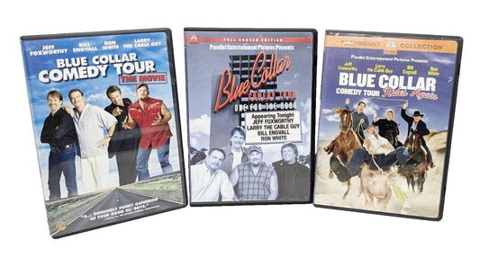 Blue Collar Comedy Tour The Movie, Rides Again, One For The Road Lot Of 3 DVDs