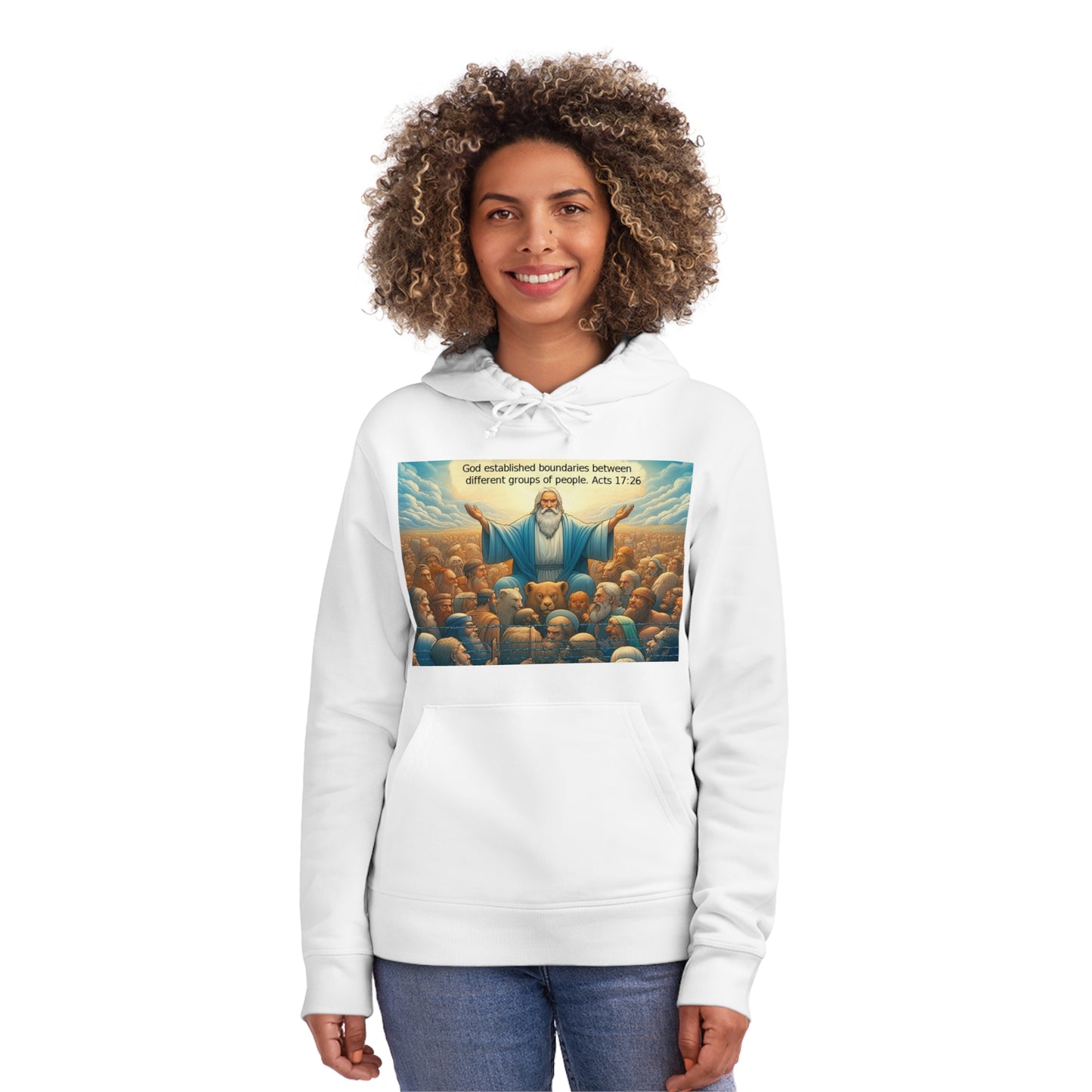 God's Border Unisex Drummer Hoodie